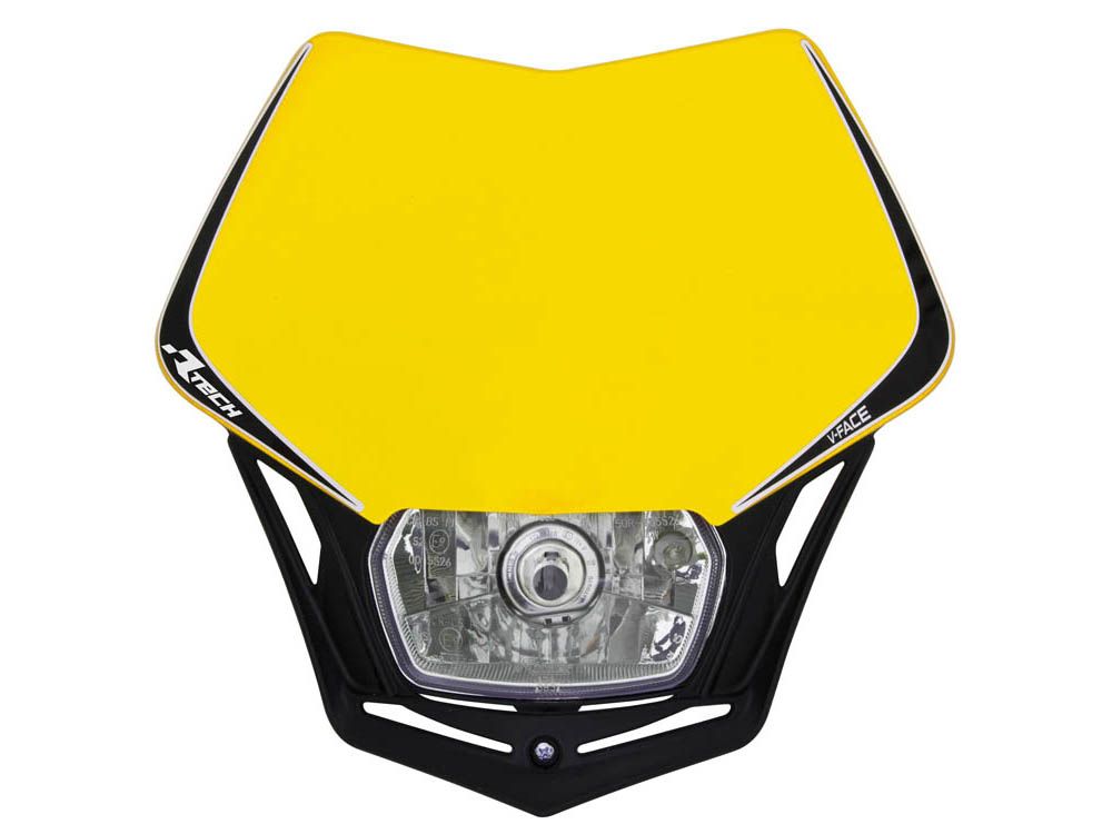 Rtech  Framlampa V-Face  GUL