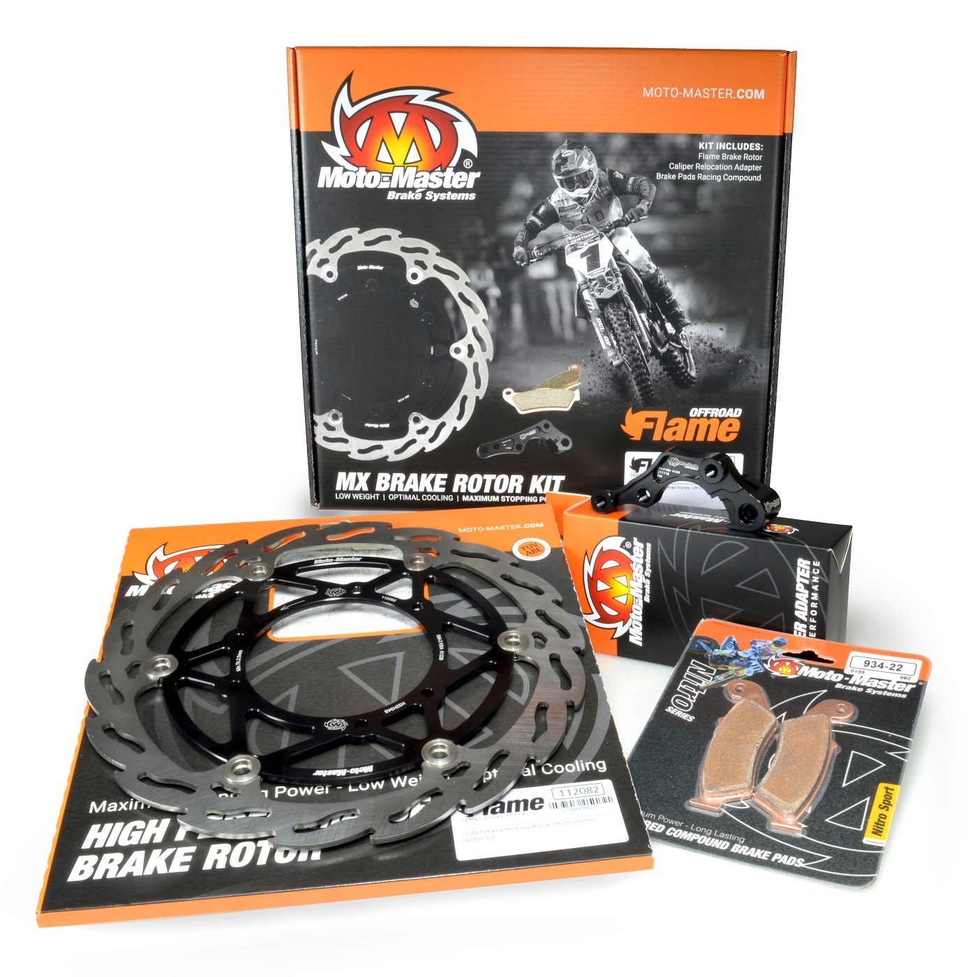 Moto-Master  KIT Oversize 270mm  Adapter  Pads  FRAM