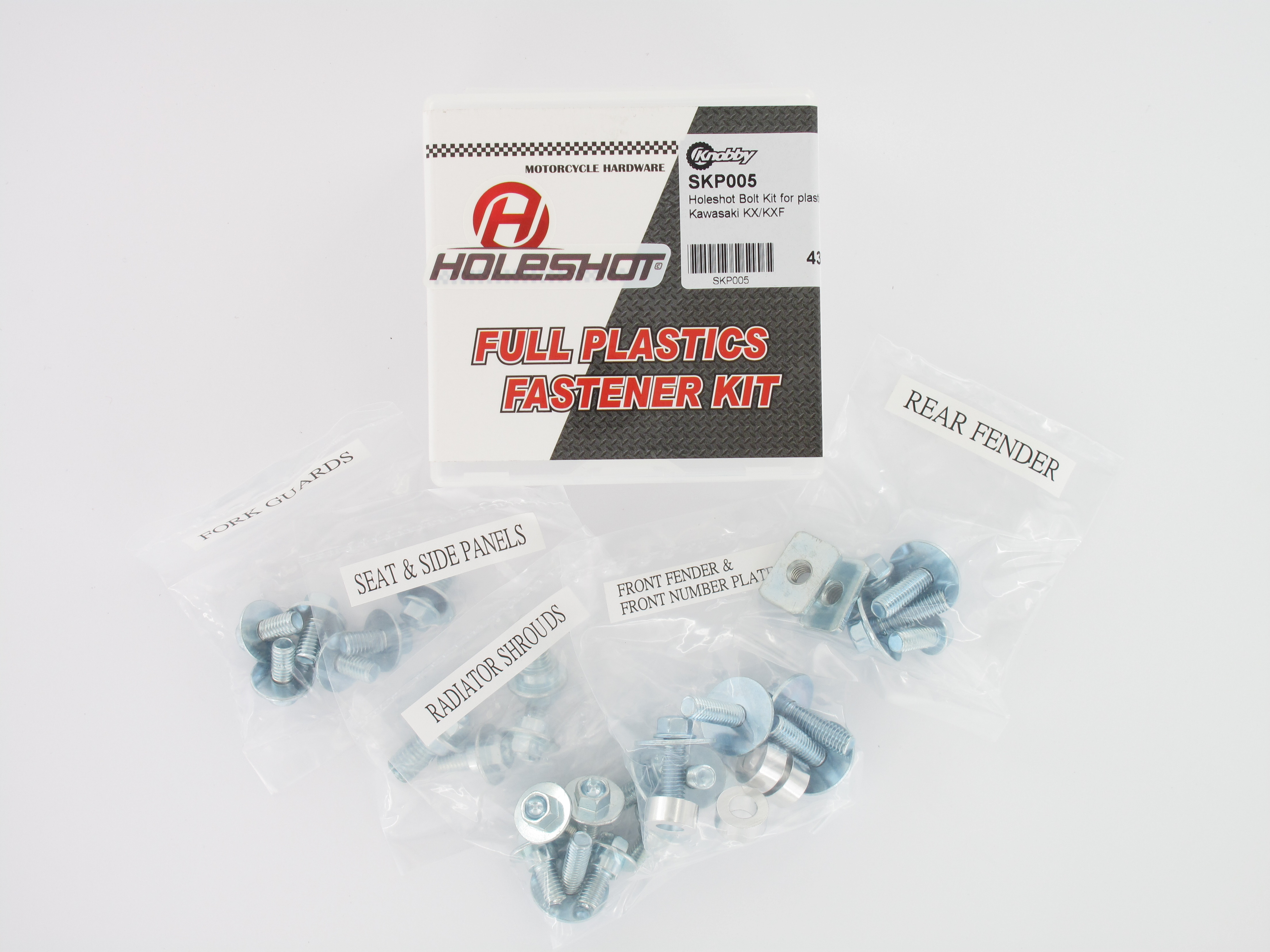 Holeshot  Skruvkit till plast