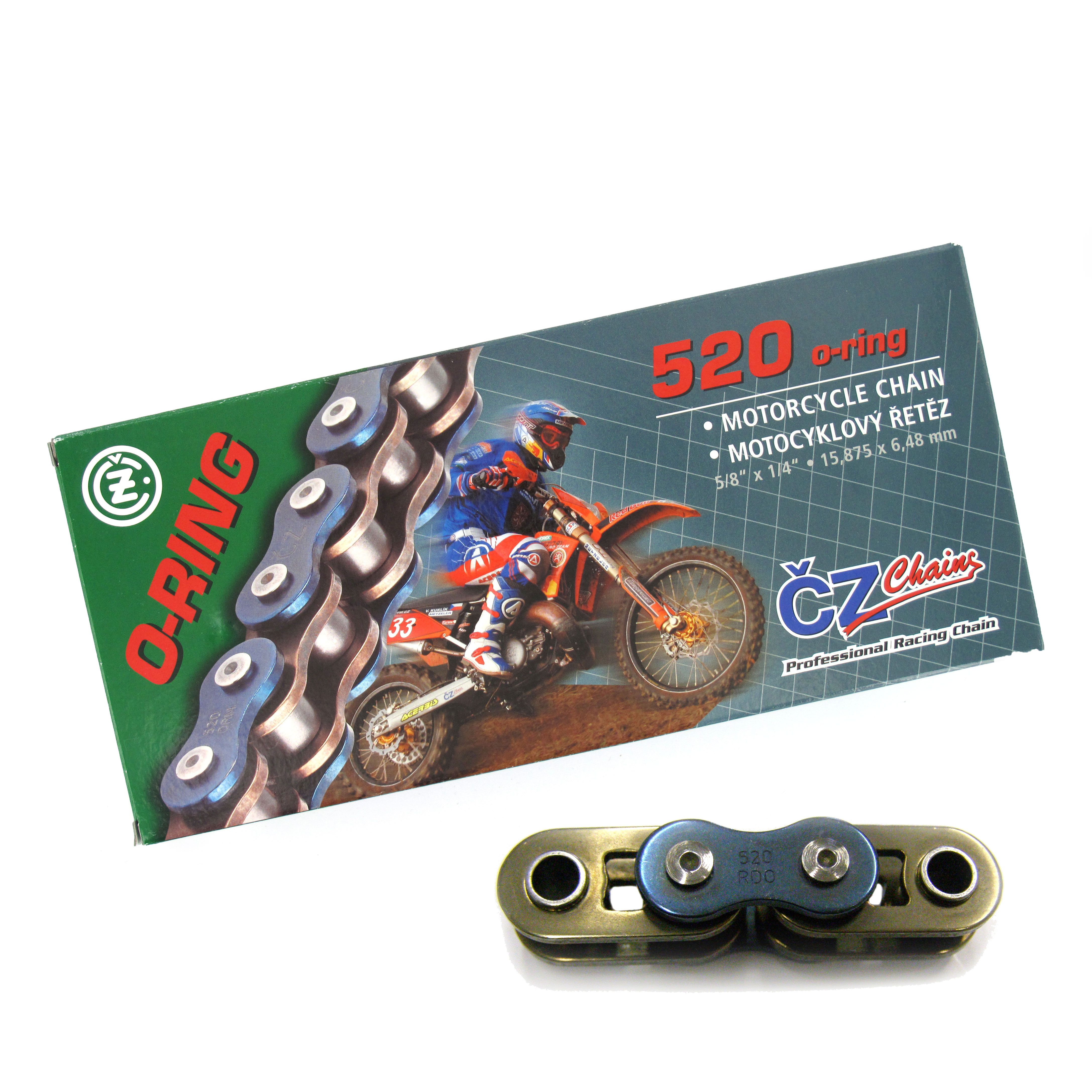 CZ Chains  Kedja RDO  118 L?nkar  O-Ring  Enduro