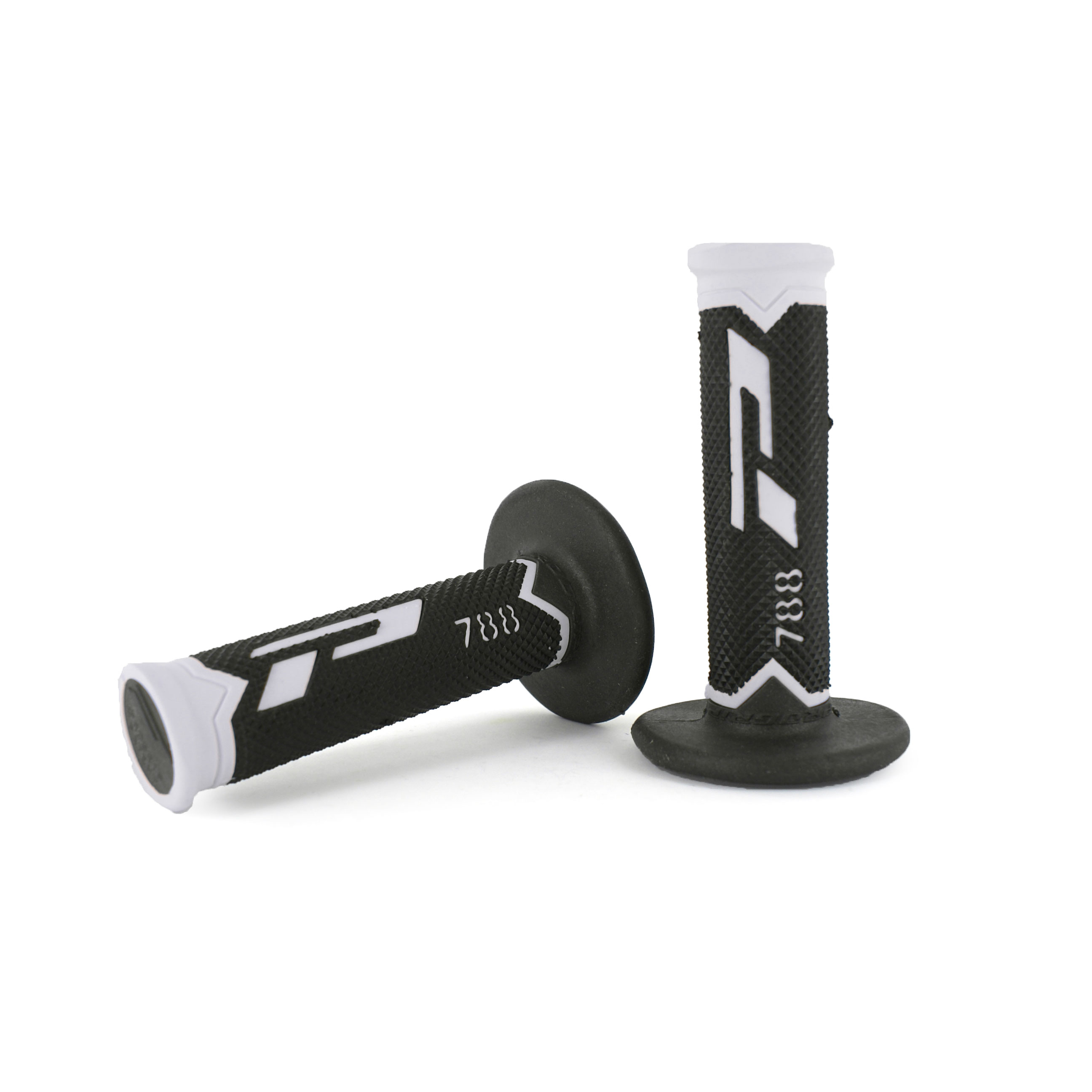 Progrip  788 Full Diamond Extra Slim gummihandtag  SVART VIT