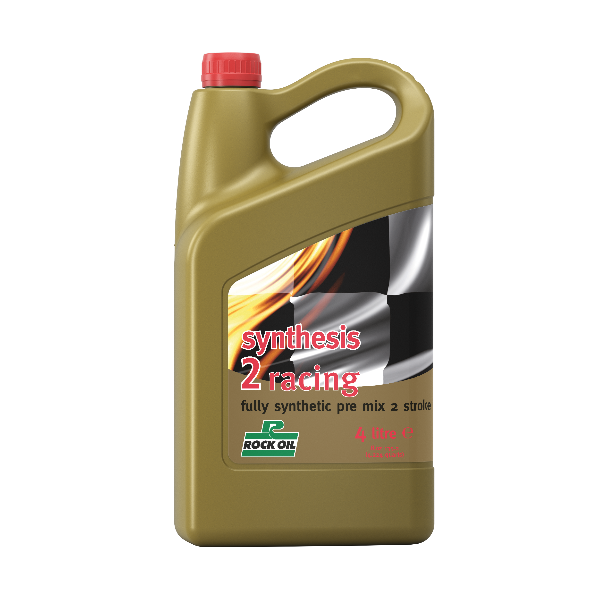 Rock Oil  Synthesis 2  helsynt. 2-T Racing olja  4L