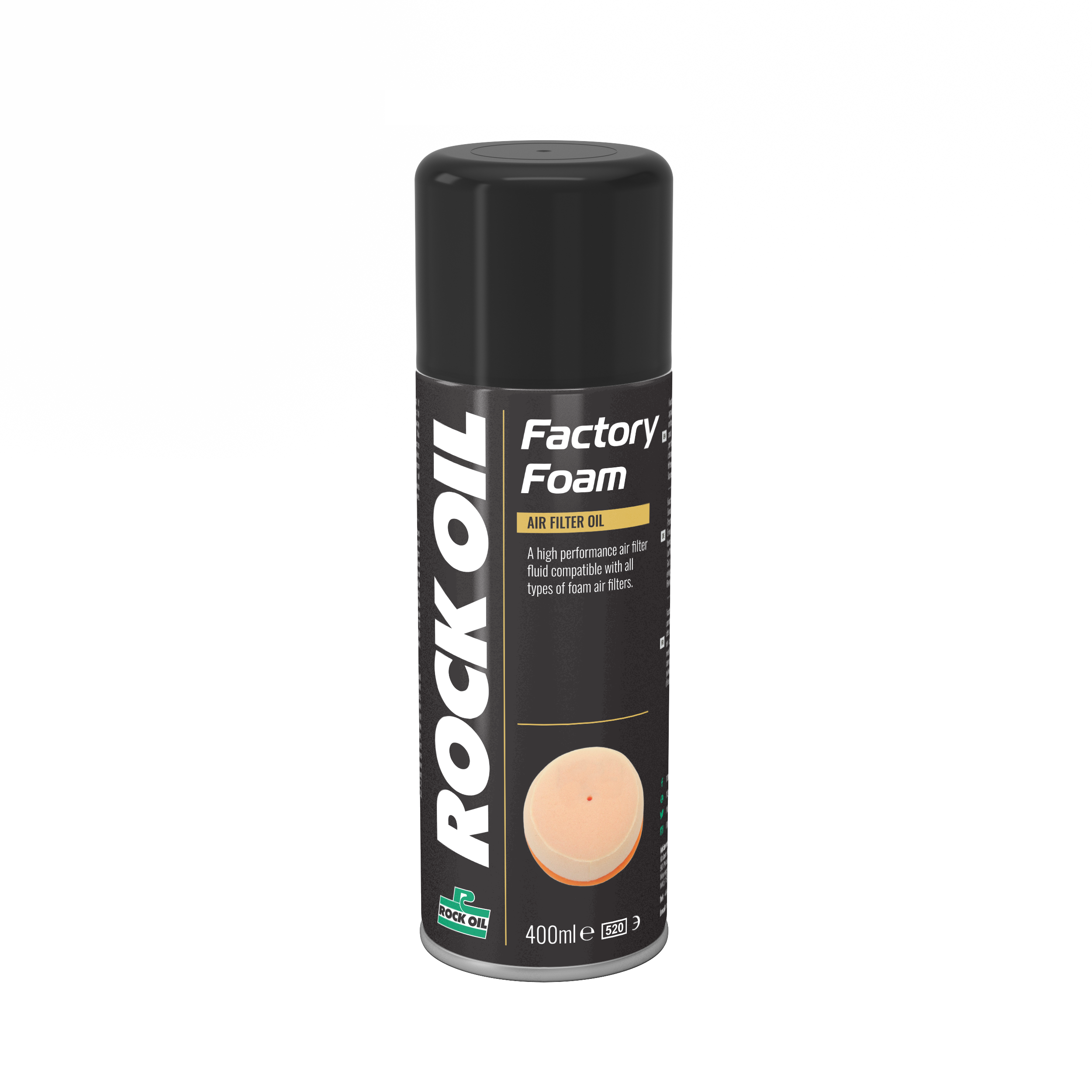 Rock Oil  Factory Foam luftfilter spray 400ml