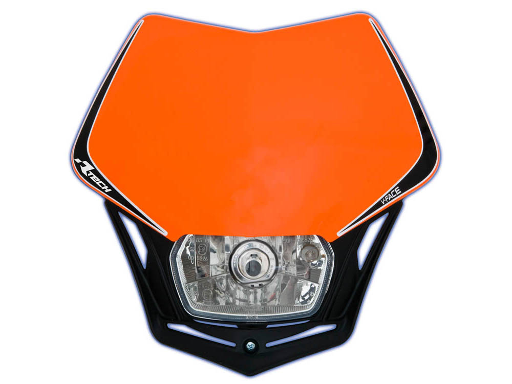 Rtech  Framlampa V-Face  ORANGE