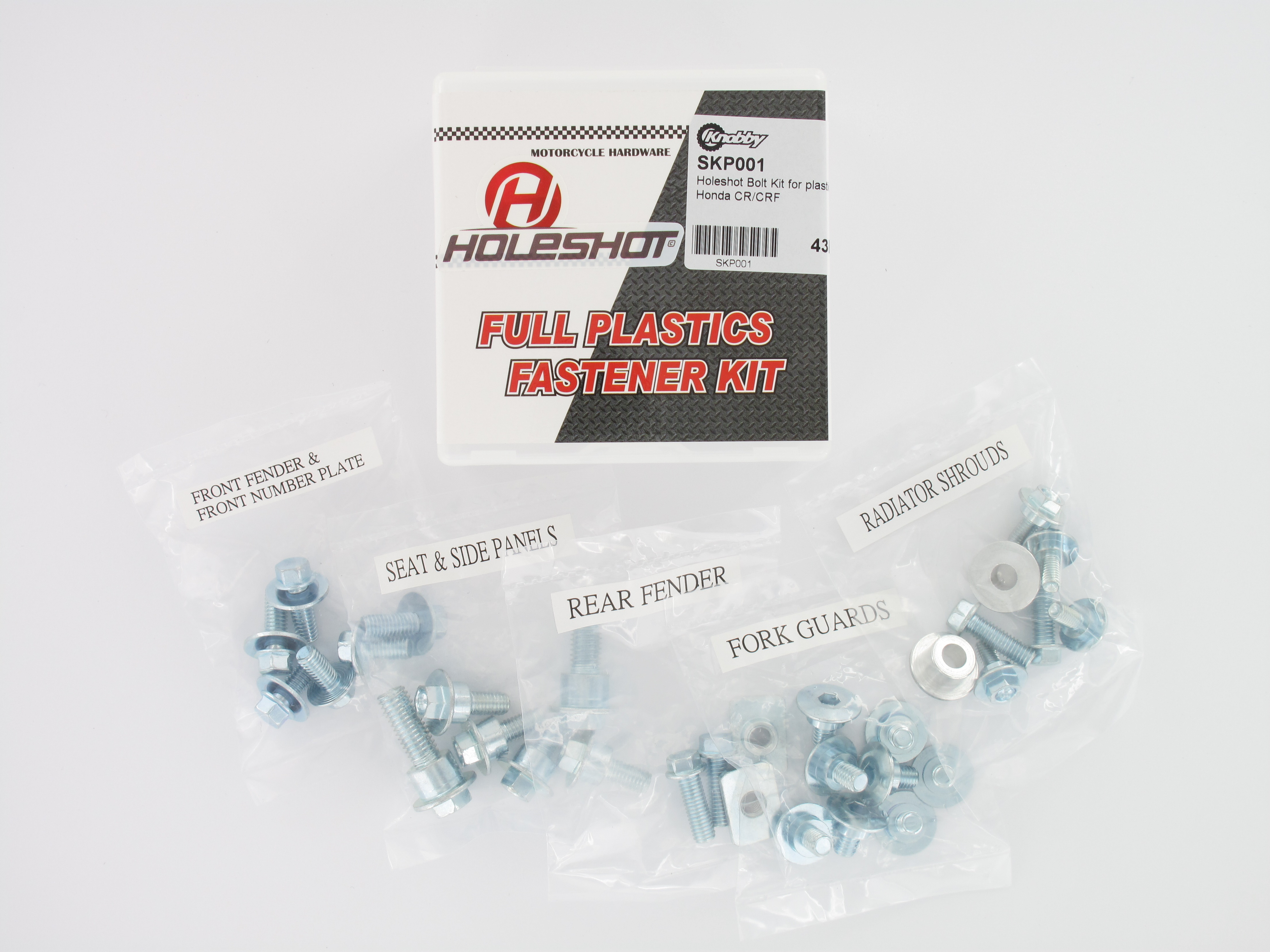 Holeshot  Skruvkit till plast