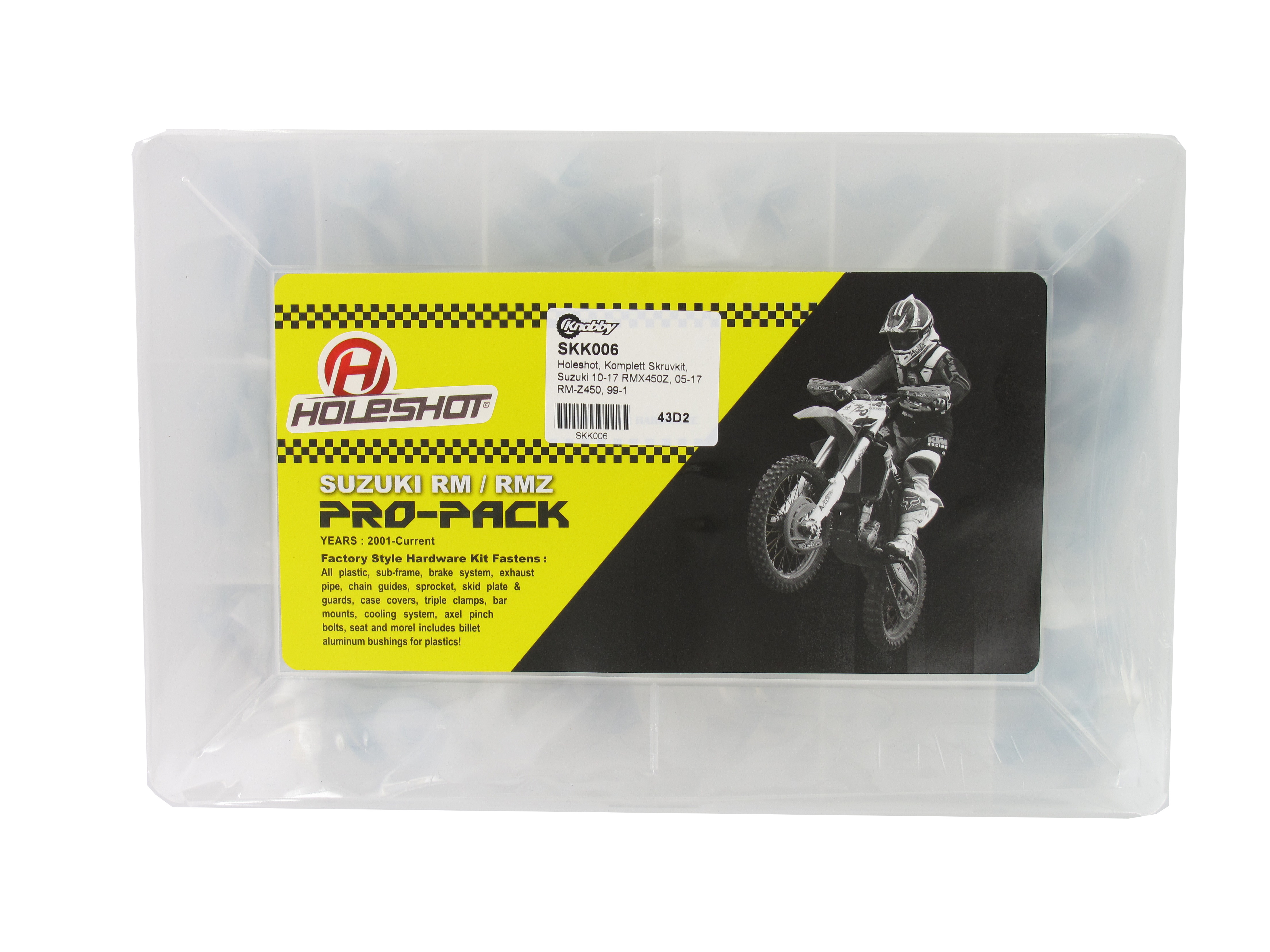 Holeshot  Komplett Skruvkit